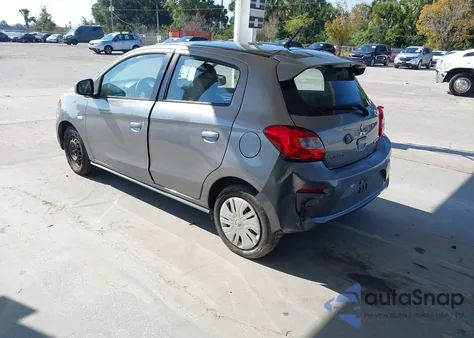 2018 Mitsubishi Mirage Es from USA, damaged, VIN ML32A3HJ7JH004248